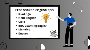 free spoken english app