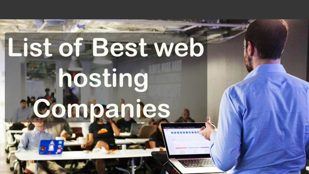 list of web hosting companies