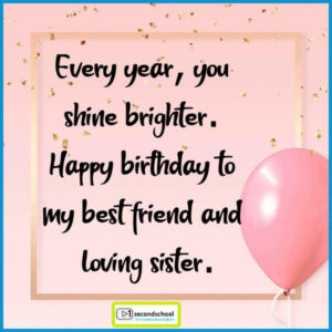 sister birthday quotes